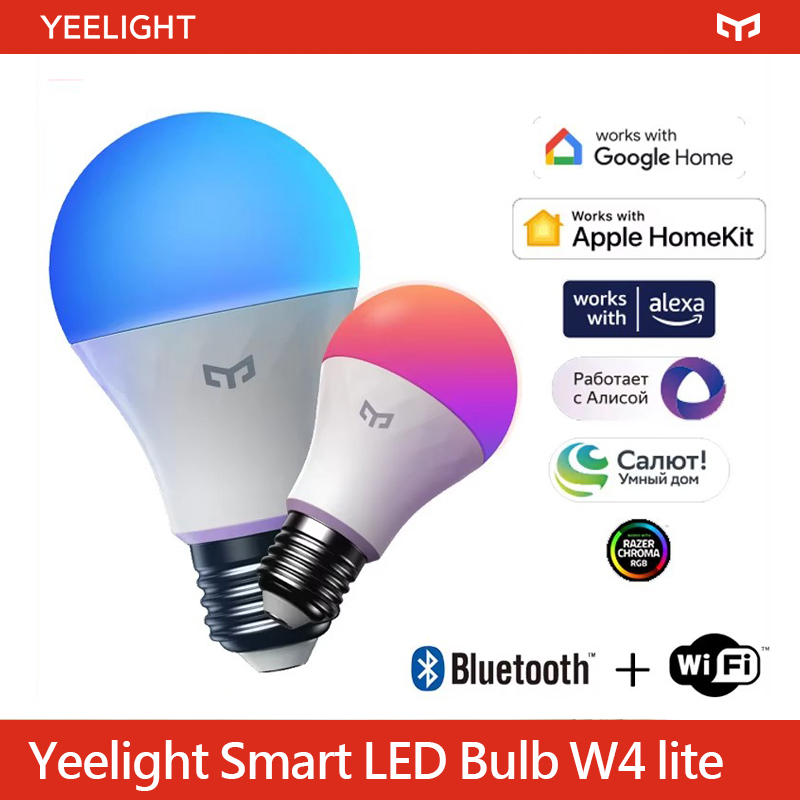 Yeelight Light Smart Bulb - Yeelight Smart LED-lamp W4 Lite E27