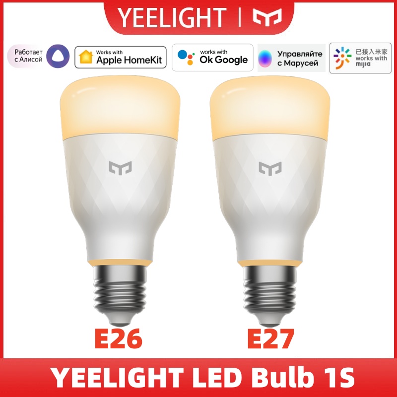 Yeelight Light Smart Bulb - Yeelight LED Lamp 1S E26/E27 Warm