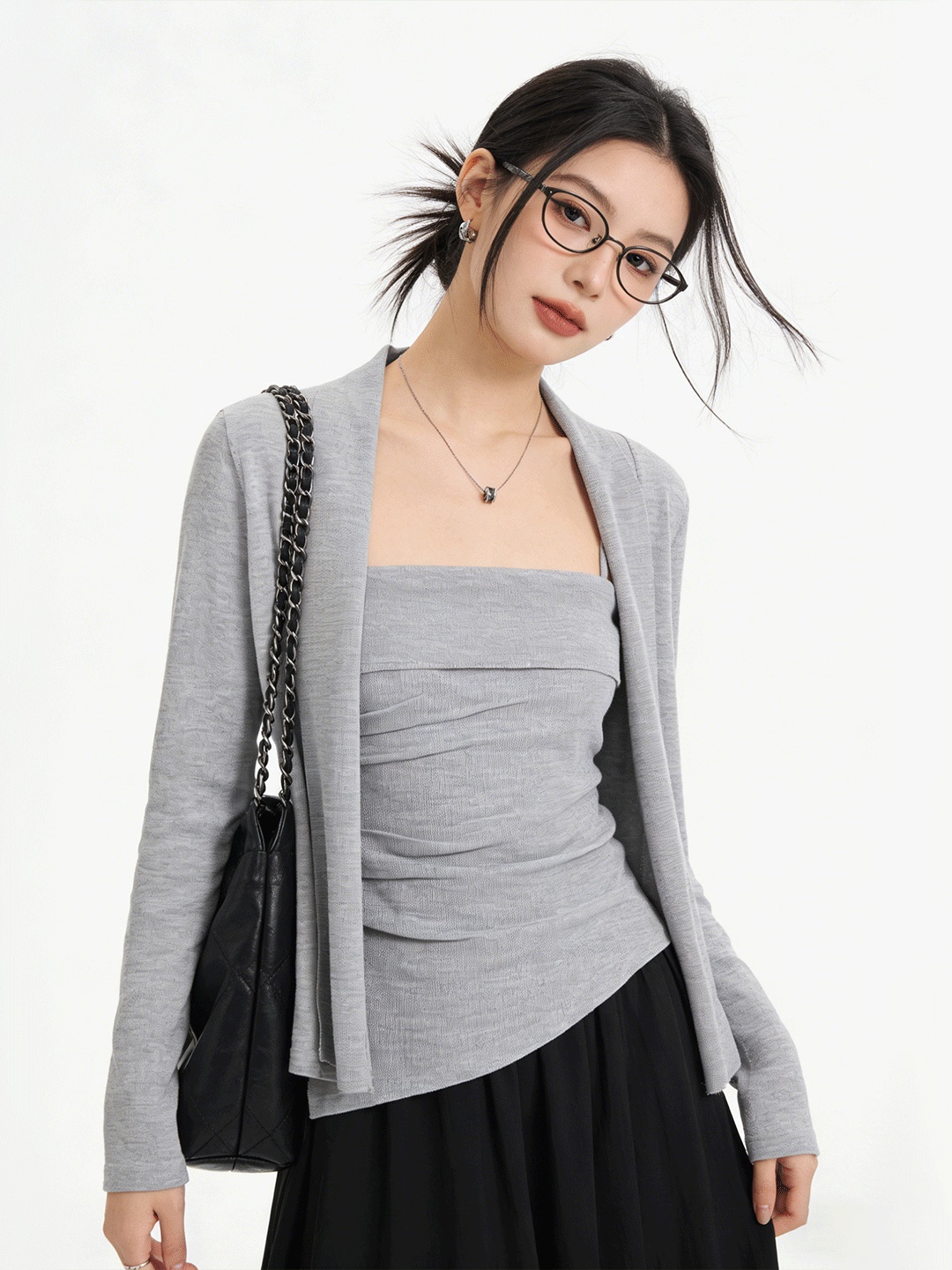 Lifestyle In Korean - Lush Life Huidvriendelijk kort gebreid vest