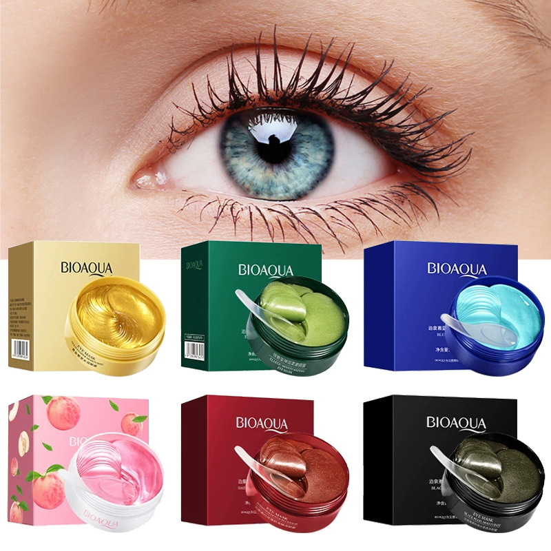 Sheet Mask Collagen - 60 stks BIOAQUA Kristal Collageen Oogpatches