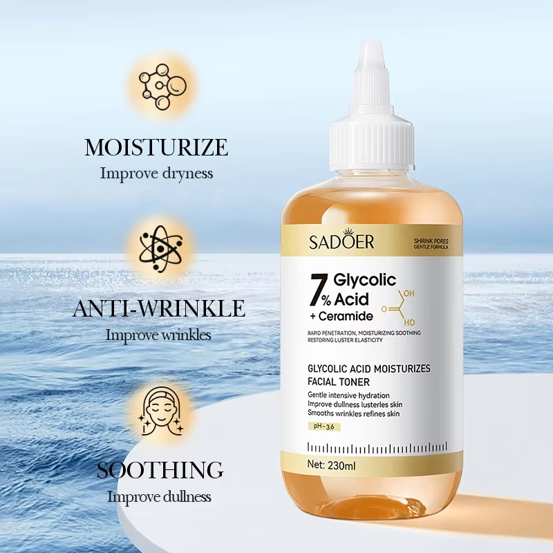 SADOER Glycolzuur Toner Gezich - Essence Serum Toner recensie en prijs