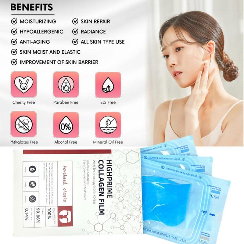 3pcs Oplosbaar Collageen Gezic - Sheet Mask Collagen recensie en prijs