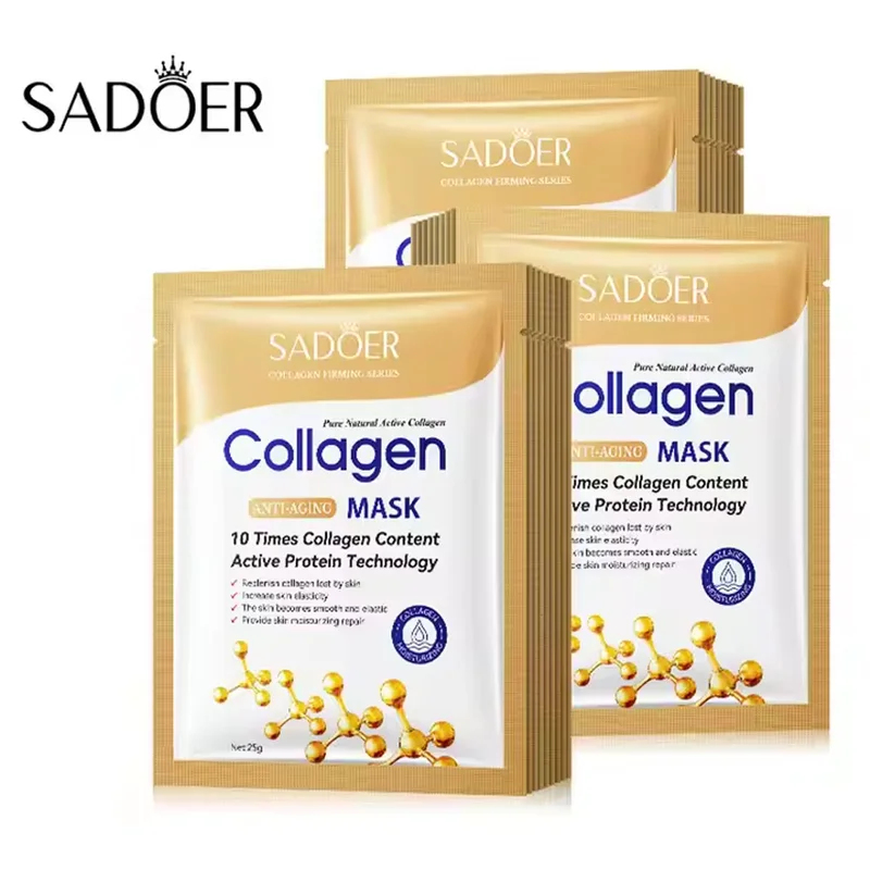 50/30/20/10pcs SADOER Collagee - Sheet Mask Collagen recensie en prijs