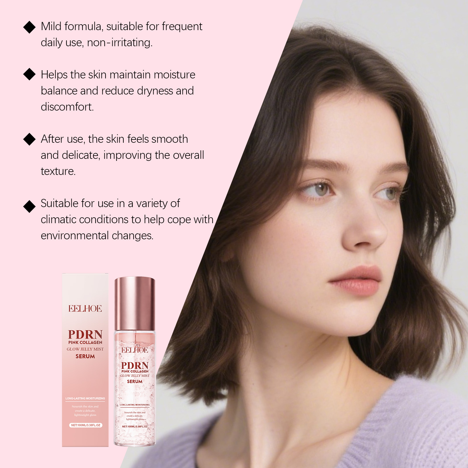 Collageen Essentie Spray Gladm - Essence Serum Toner recensie en prijs