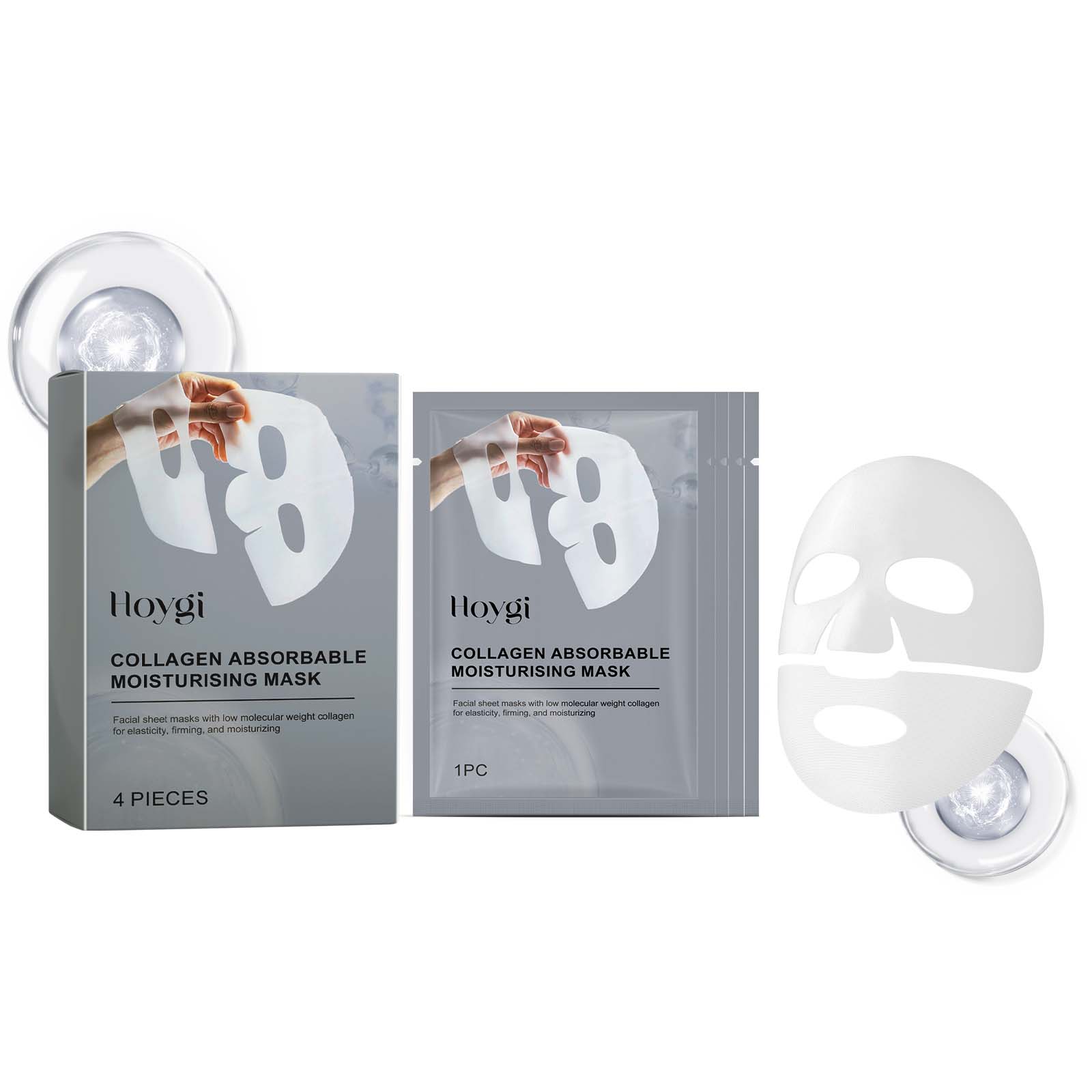 Collageenpleister Gezichtsmask - Sheet Mask Collagen recensie en prijs