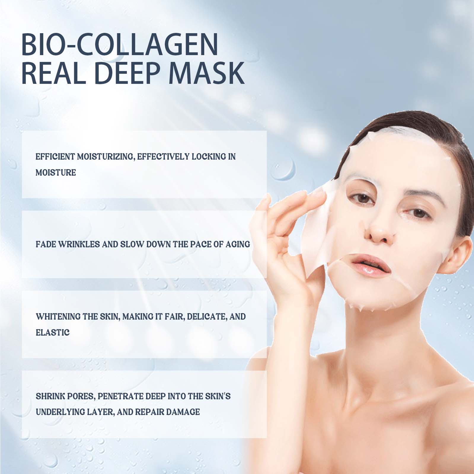 EELHOE Bio Collageen Gezichtsm - Sheet Mask Collagen recensie en prijs