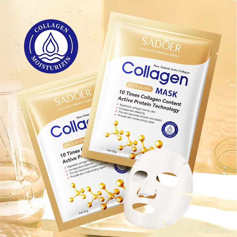 10 stuks anti-aging collageen  - Sheet Mask Collagen recensie en prijs