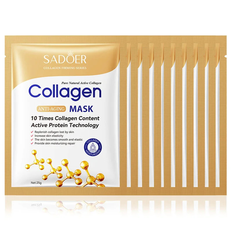 10 stuks anti-aging collageen  - Sheet Mask Collagen recensie en prijs
