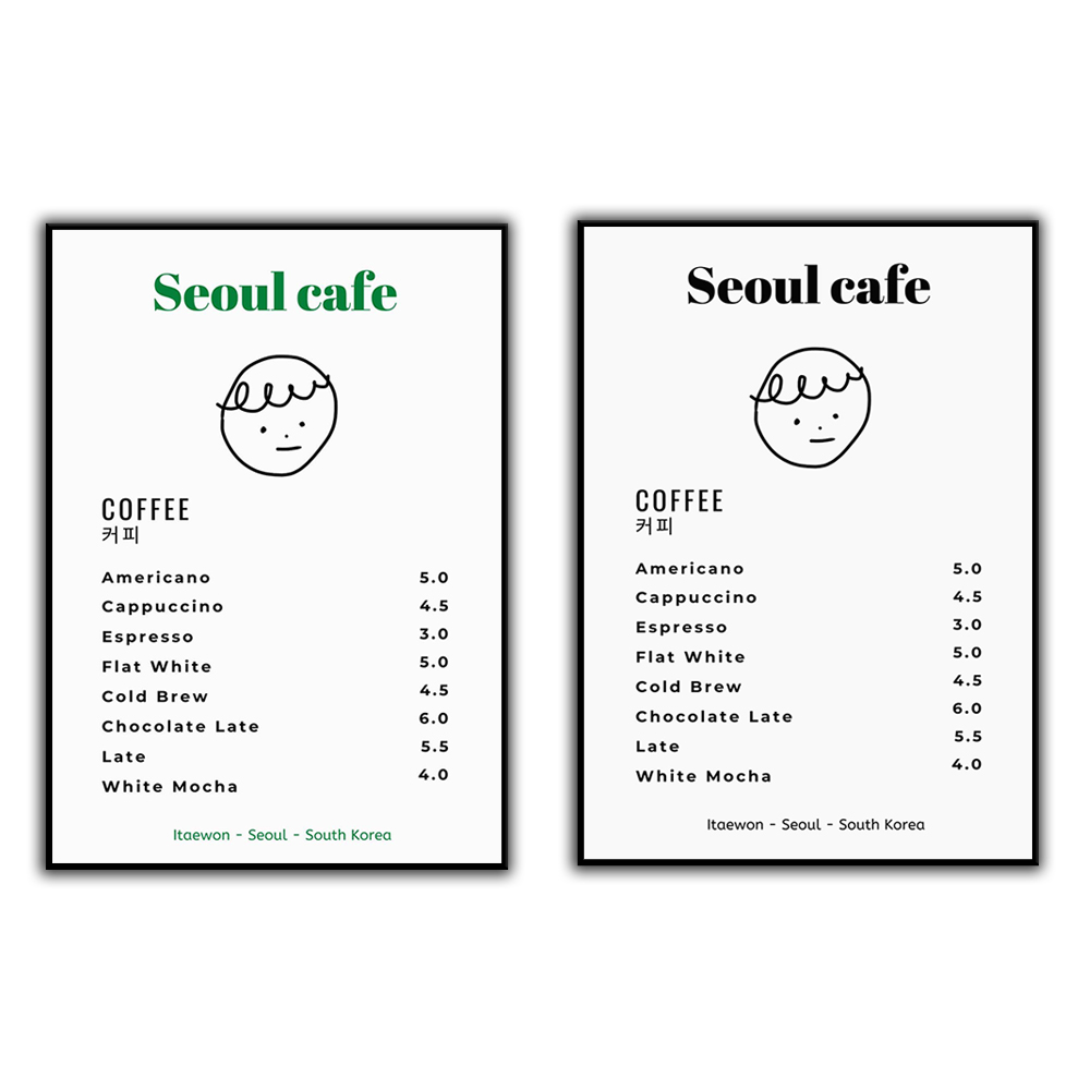 Seoul Cafe Print Wall Art Prin - Korean Lifestyle Aesthetic recensie en prijs